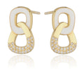 Silver Earrings Gold Plated 14.6M