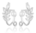 Silberohrringe Perle 16,3 mm