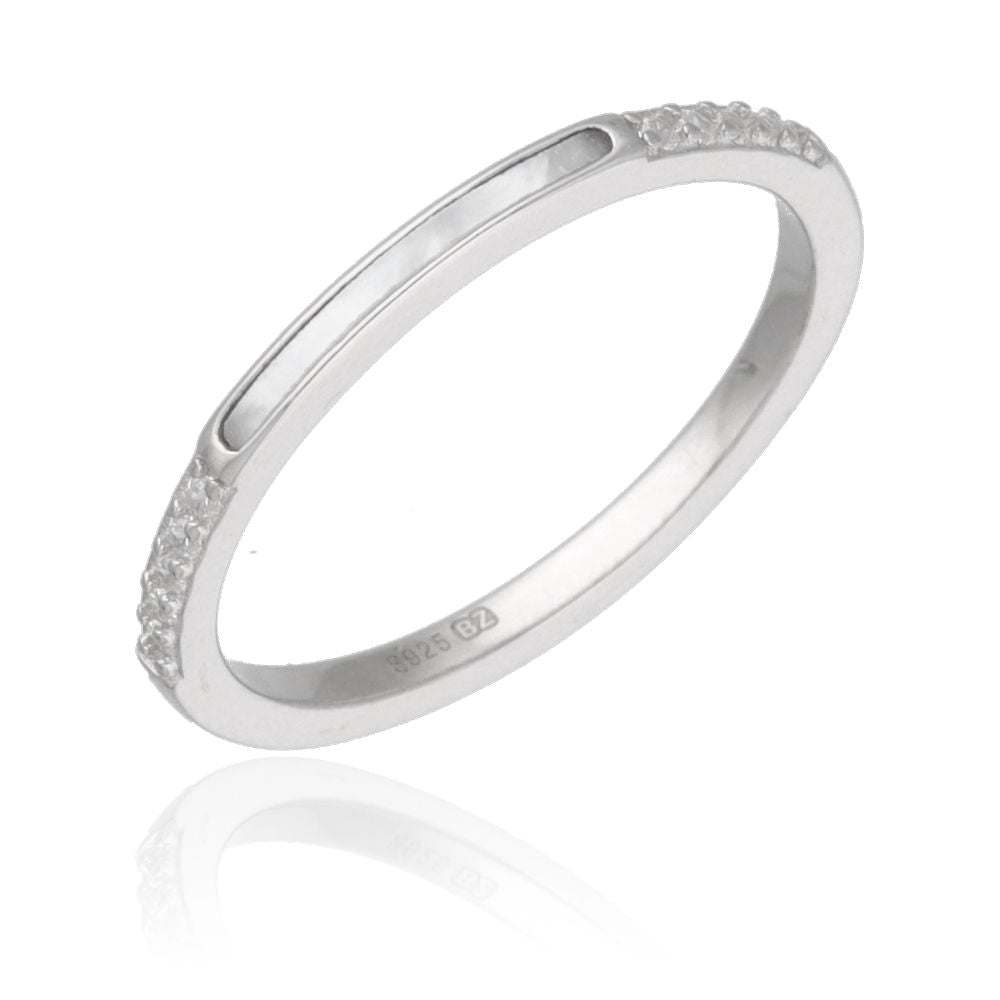 Silver Ring shell 2m (US sizes: #6 #6.5 #7 #7.5 #8 #8.5)