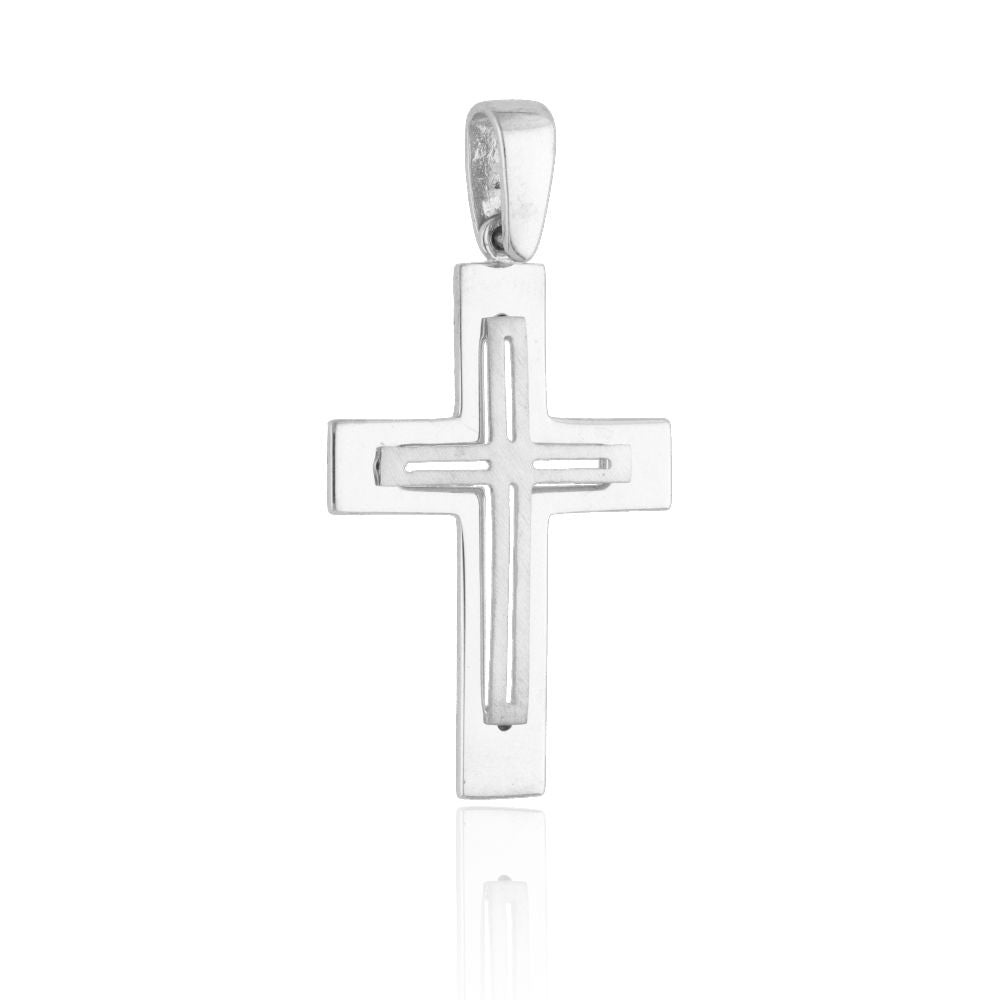 Silver Pendant P001 Cross