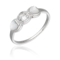 Silver Ring 6m heart US size: #6; #6.5; #7; #7.5; #8 #8.5 6m