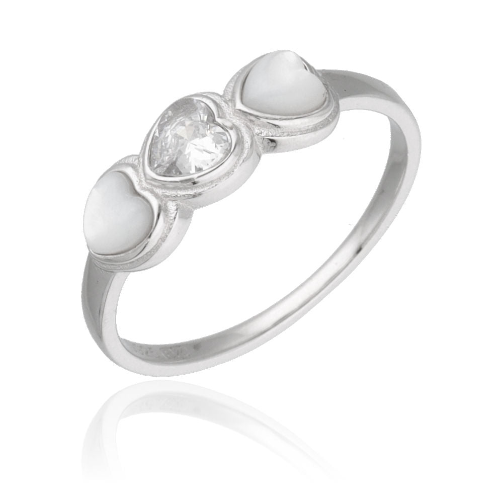 Silver Ring 6m heart US size: #6; #6.5; #7; #7.5; #8 #8.5 6m