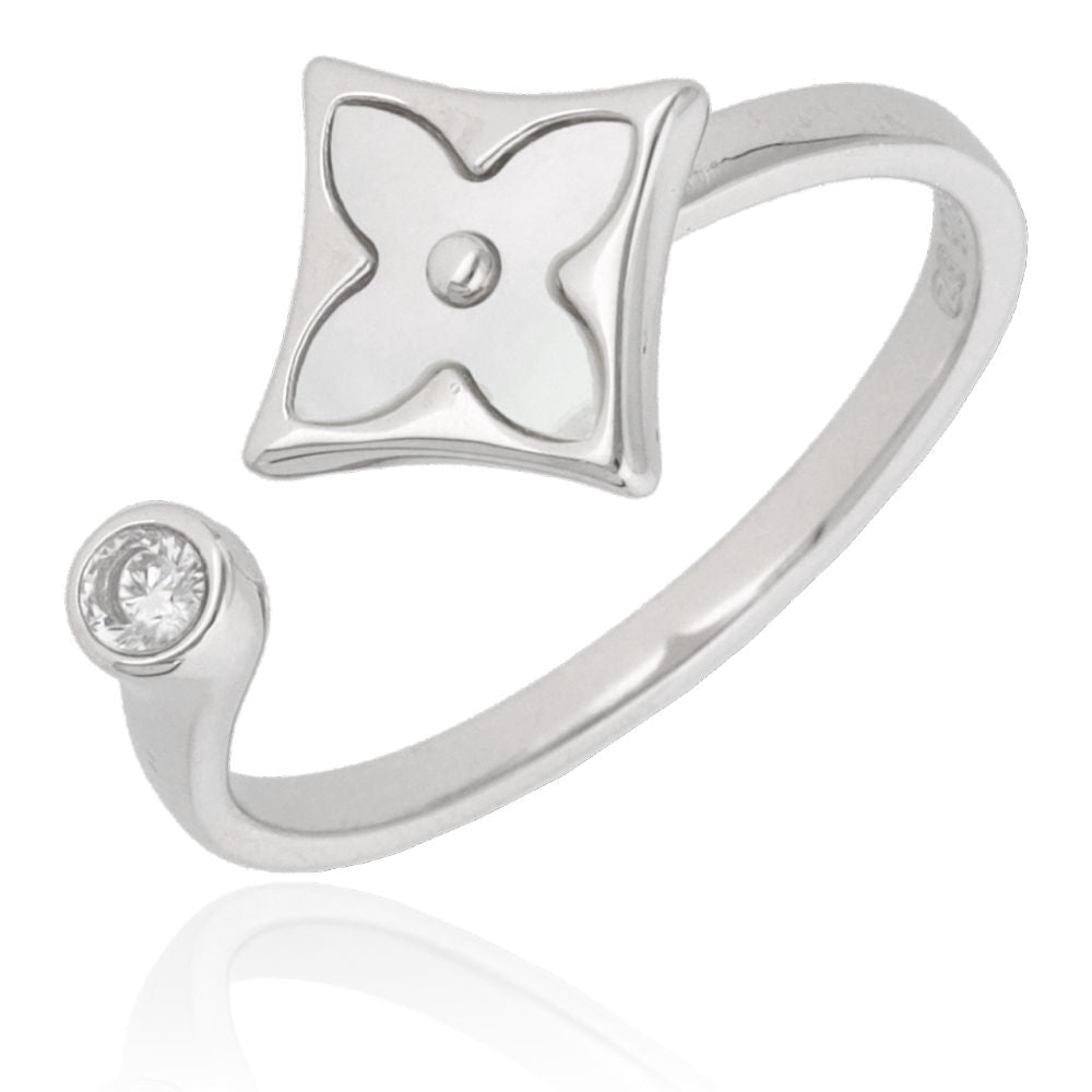 Silver Ring shell US size: #6; #6.5; #7; #7.5; #8 #8.5 11.5m