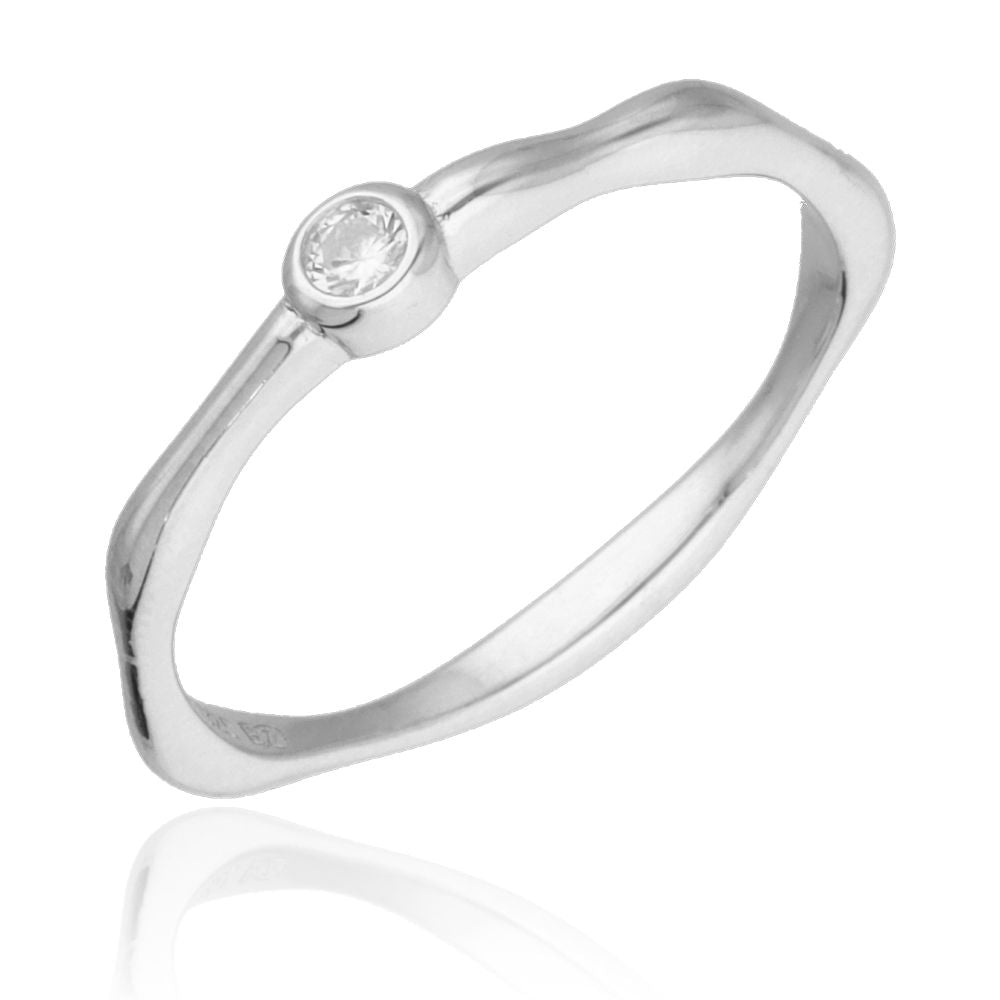 Silver Ring 3.5m US size #6 #6.5 #7 #7.5 #8 #8.5