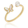 Silver Ring shell gold plated US size: #6; #6.5; #7; #7.5; #8 #8.5 8m