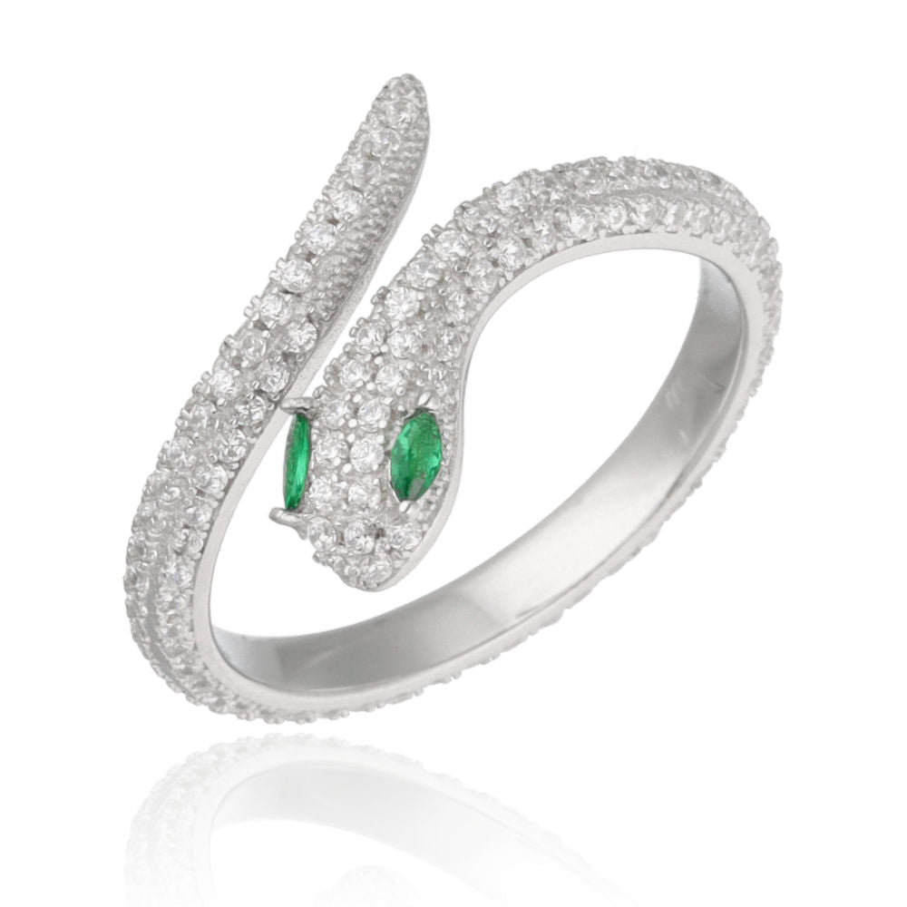 Silver Ring snake 14.5m US size: #6; #6.5; #7; #7.5; #8 #8.5