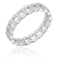 Silver Ring US size: #6; #6.5; #7; #7.5; #8 #8.5 4.6m