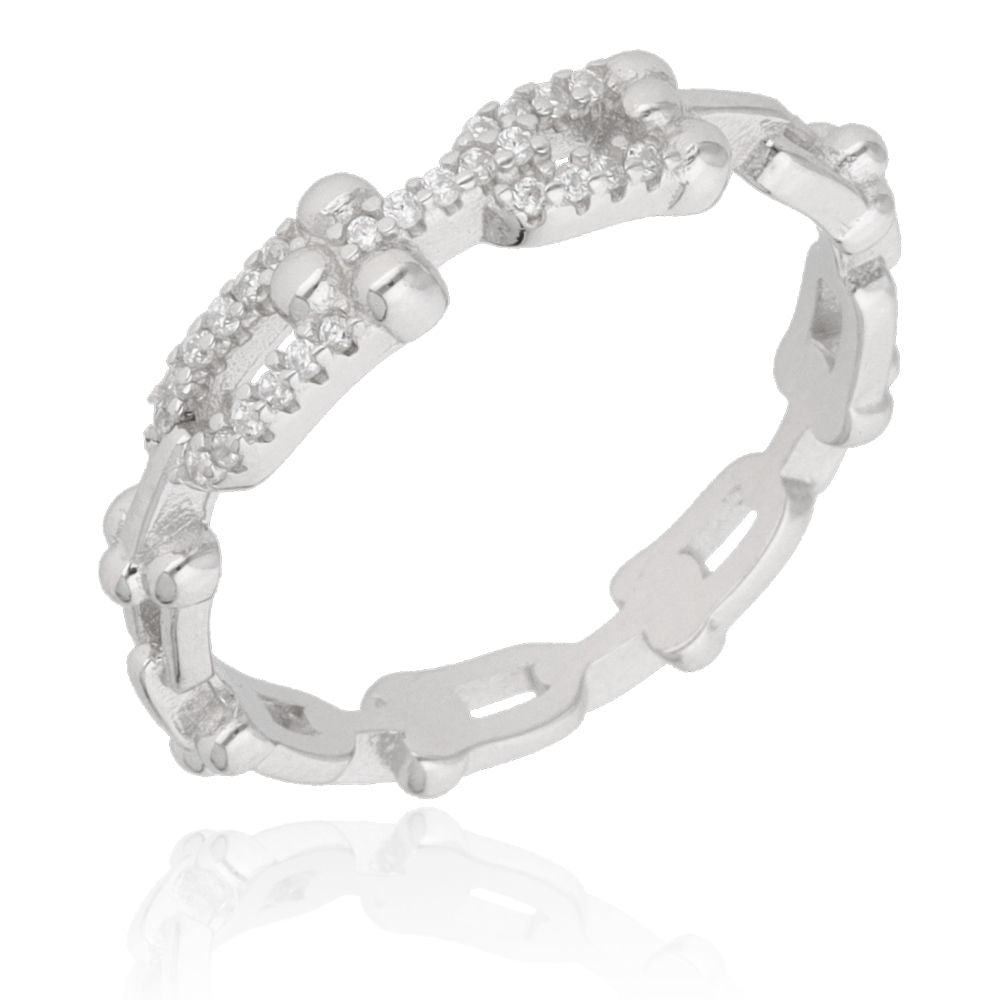 Silver Ring US size: #6; #6.5; #7; #7.5; #8 #8.5 4.5m
