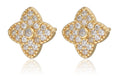 Silver Earrings gold plated 10.4m