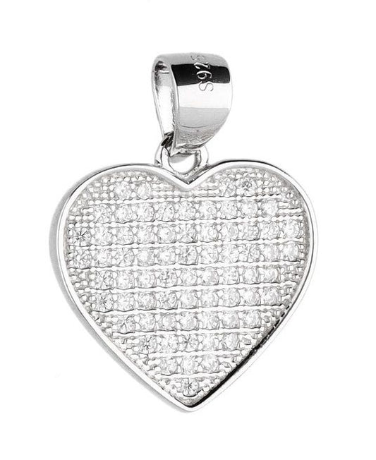 Silver Pendant Heart