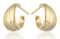 Silver Earrings gold plated 12.6m