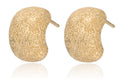 Silver Earrings gold plated 12.8m