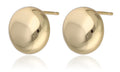 Silver Earrings gold plated 12m