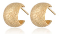 Silver Earrings gold plated 11.5m