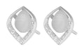 Silberohrringe Kristall 11,6 mm