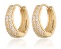 Silver Earrings gold plated