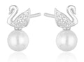 Silver Earrings pearl 10.2m