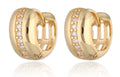 Silver Earrings gold plated 10.8