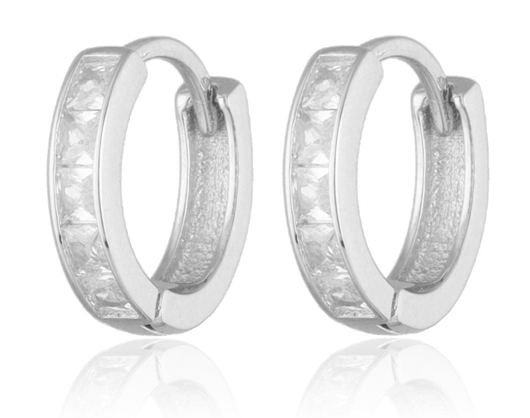 Silberohrringe 12mm