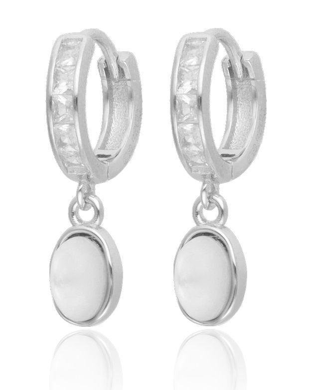 Silver Earrings shell 21.8m