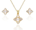 Silberschmuck-Set NEU vergoldet Perlenmuschel 13mm 10mm 43+3cm