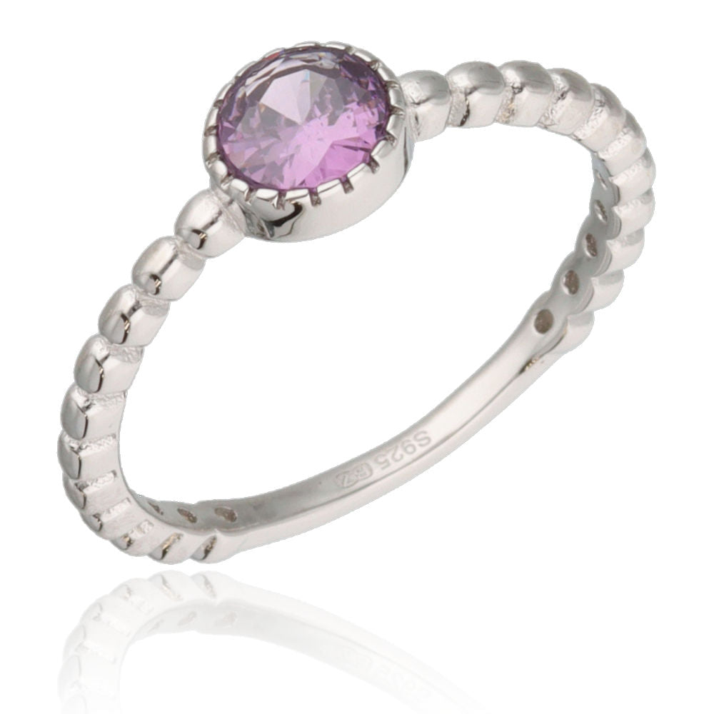 Silver Ring NEW US size#6 #7 #8 amethyst#9 6.3m