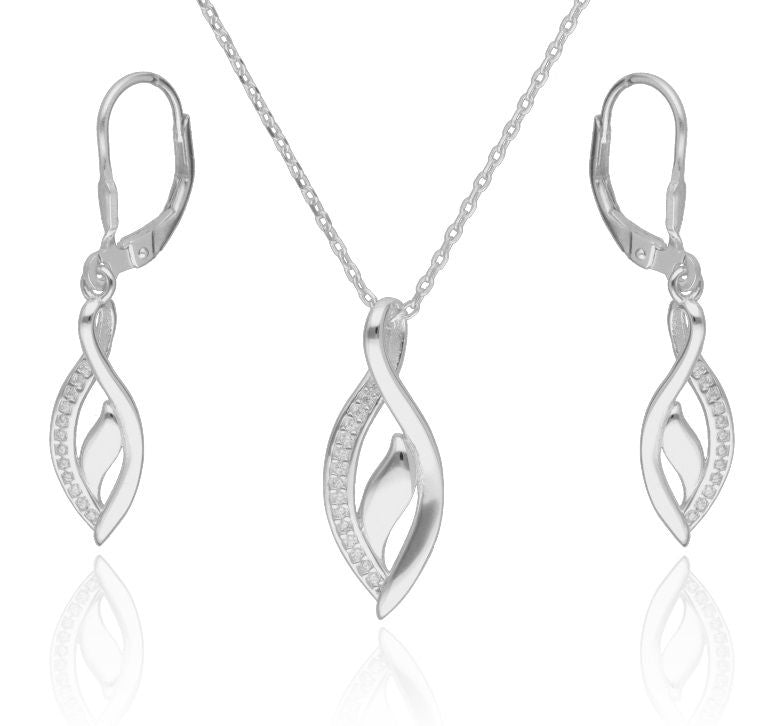 Silver Jewelry Set 25m 20m long 43+2cm