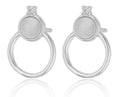 Silver Earrings NEW 13.6m