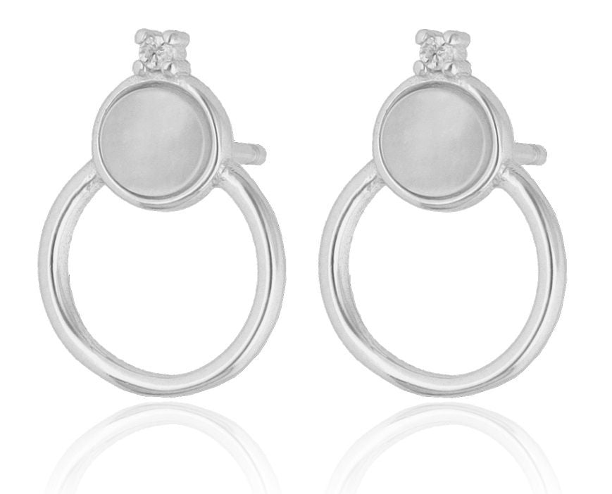 Silver Earrings NEW 13.6m
