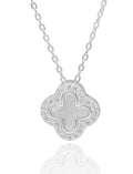 Silver Necklaces NEW Moroccan clover shell 12m