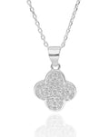 Silver Necklaces NEW 43+3cm Moroccan clover 12m