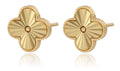 Silver Earrings NEW Moroccan clover 10m