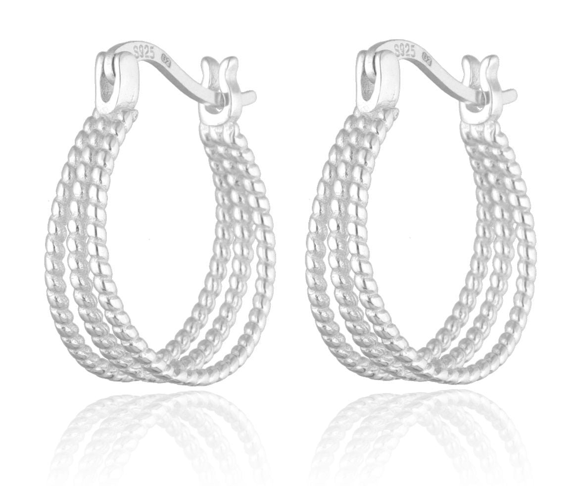 Silver Earrings 18m
