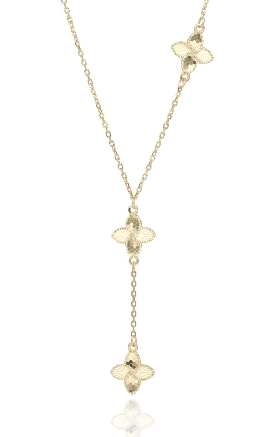 Silver Necklaces NEW gold plated 10m 43+3cm