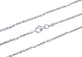 Silver Chain, BRILLANTINA G040 L45cm