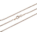 Silver Chain, BRILLANTINA G040 L45cm gold plated