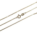 Silver Chain, Rolo dc G040 L45cm gold plated