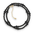 Silver Bracelet, SH00001-N NECKLACE tourmaline, onyx