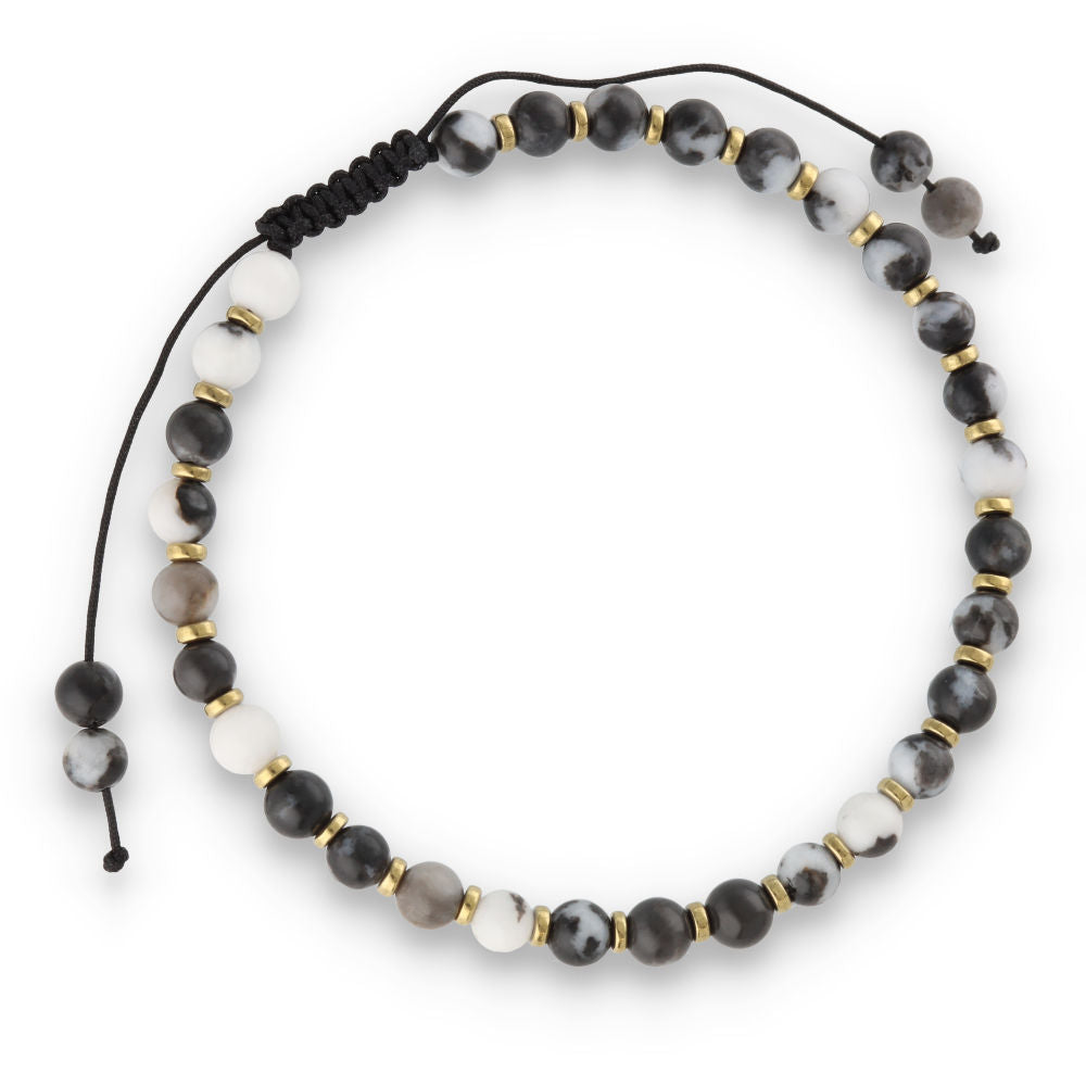 Silver Bracelet, SH00016-B jasper