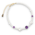 Silver Bracelet, SH00027-B amethyst