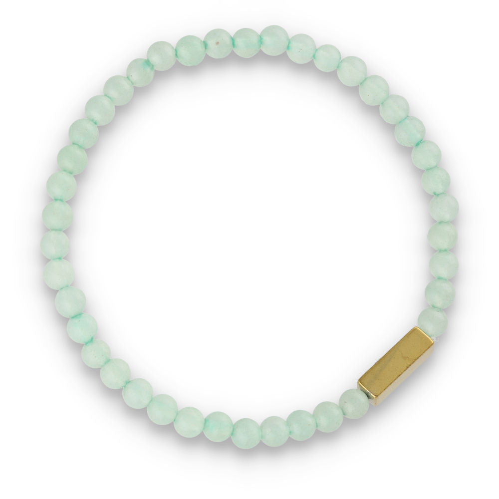 Silberarmband, SH00038-B Aventurin, Hämatit