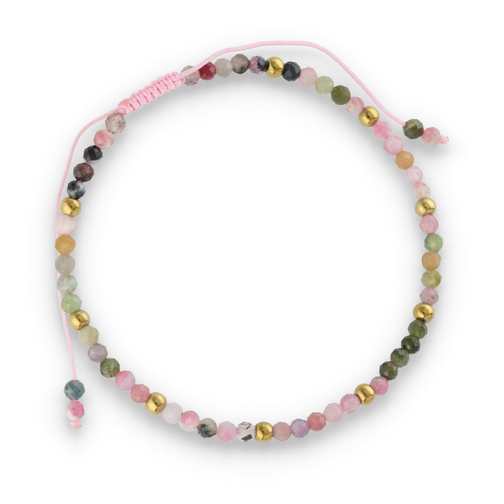 Silberarmband, SH00049-B Turmalin