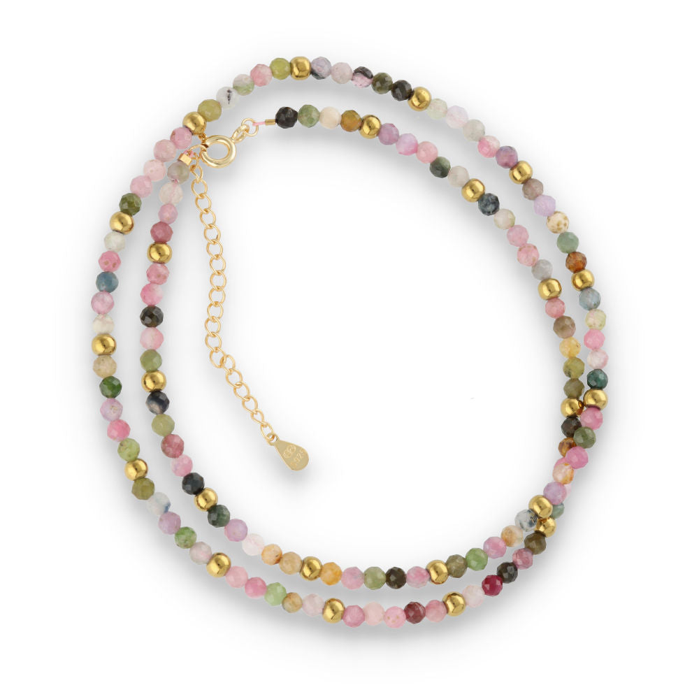Silver Bracelet, SH00049-N tourmaline necklace