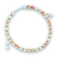 Silver Bracelet, SH00059-B serpentinite