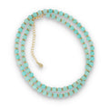 Silberarmband, SH00065-N HALSKE TTE Amazonit