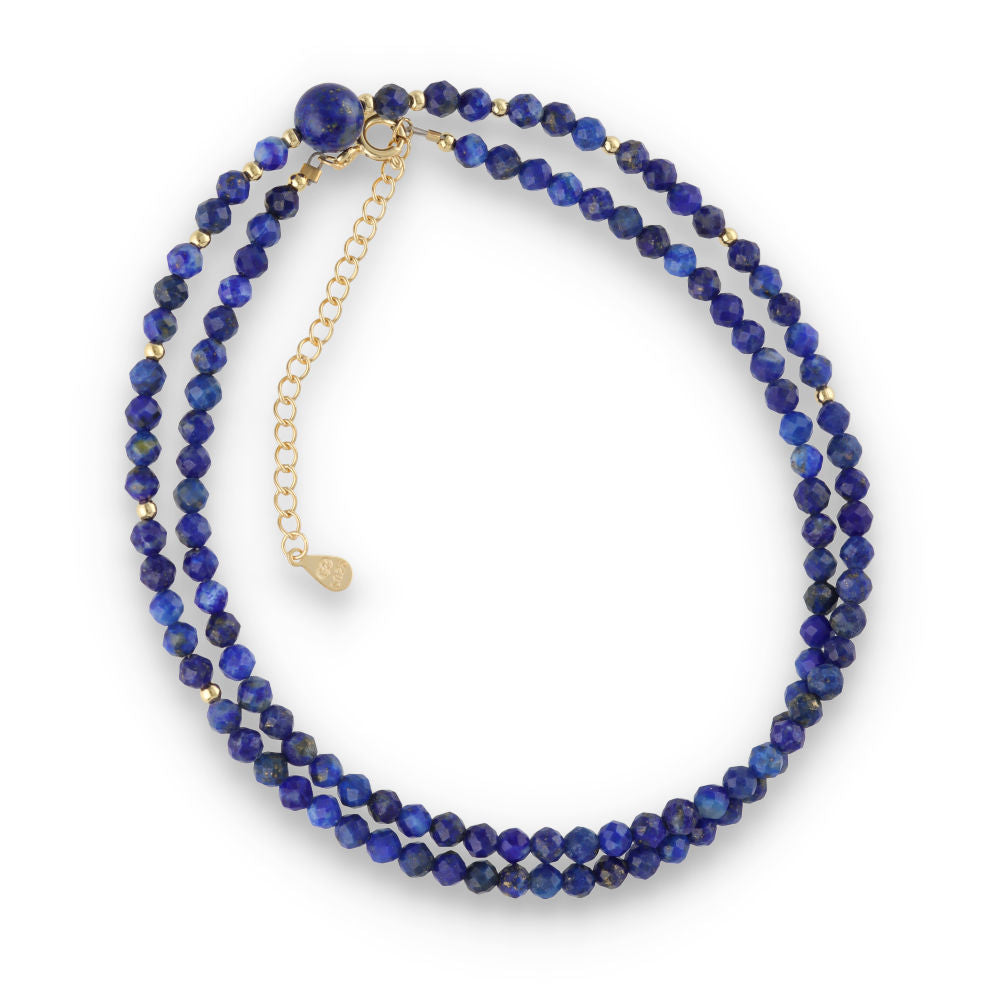 Silver Bracelet, SH00088-N lapis necklace