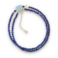 Silver Bracelet, SH00089-N lapis NECKLACE,