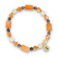 Silver Bracelet -30% labradorite, agate, hematite