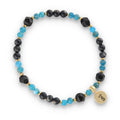Silberarmband -30% Türkis, Apatit, Hämatit, Achat