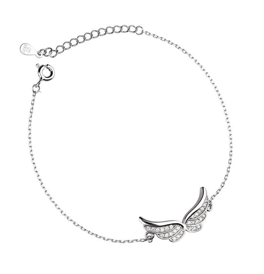Silver Bracelet Wings
